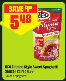 FreshCo UFC Filipino Style Sweet Spaghetti Sauce offer