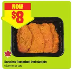 FreshCo Boneless Tenderized Port Cutlets offer
