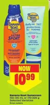FreshCo Banana Boat Sunscreen 150-315 mL or 170-226 g Selected Varieties offer