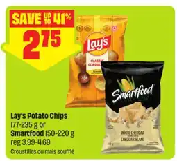 FreshCo Lay's Potato Chips 177-235 g or Smartfood 150-220 g offer