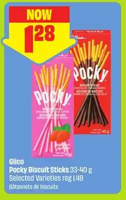 FreshCo Glico Pocky Biscuit Sticks 33-40 g Selected Varieties offer