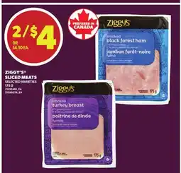 Loblaws ZIGGY'S SLICED MEATS offer