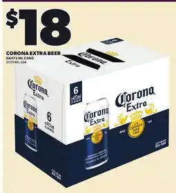 Loblaws CORONA EXTRA BEER, 6X473 ML CANS offer