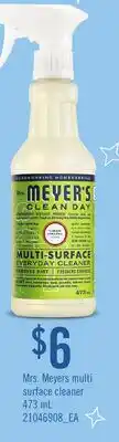 Loblaws MRS. MEYERS MULTI SURFACE CLEANER offer