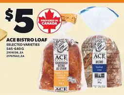 Loblaws ACE BISTRO LOAF offer