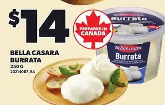 Loblaws BELLA CASARA BURRATA offer