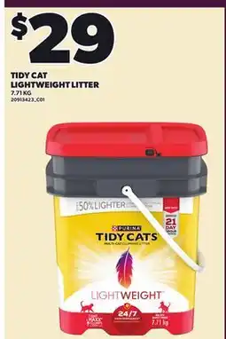 Loblaws TIDY CAT LIGHTWEIGHT LITTER offer
