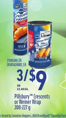 Loblaws PILLSBURY CRESCENTS OR WEINER WRAP offer