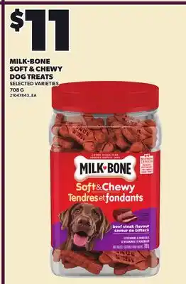 Loblaws MILK-BONE SOFT & CHEWY DOG TREATS offer