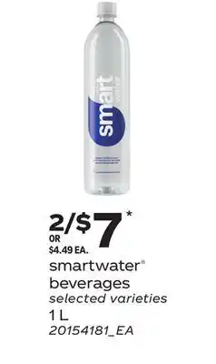 Loblaws SMARTWATER BEVERAGES offer