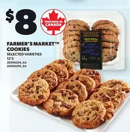Loblaws FARMER'S MARKET COOKIES, 12'S offer