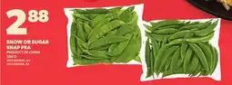 Loblaws SNOW OR SUGAR SNAP PEA offer