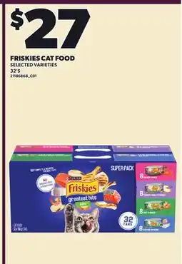 Loblaws FRISKIES CAT FOOD, 32'S offer