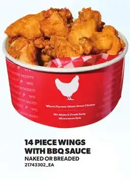 Loblaws 14 PIECE WINGS WITH BBQ SAUCE offer