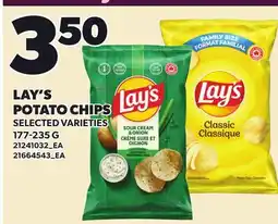 Loblaws LAY'S POTATO CHIPS offer