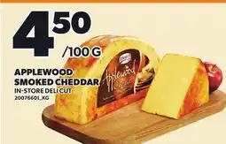 Loblaws APPLEWOOD SMOKED CHEDDAR offer