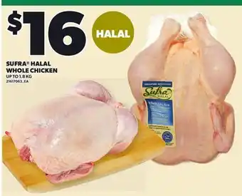 Loblaws SUFRA HALAL WHOLE CHICKEN offer