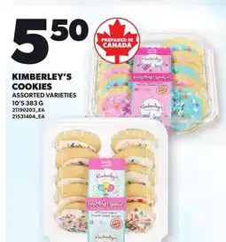 Loblaws KIMBERLEY'S COOKIES, 10'S offer