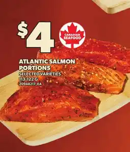 Loblaws ATLANTIC SALMON PORTIONS offer