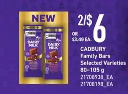 Loblaws CADBURY FAMILY BARS offer