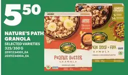 Loblaws NATURE'S PATH GRANOLA, 325/350 G offer