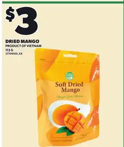Loblaws DRIED MANGO offer