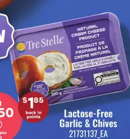 Loblaws LACTOSE-FREE GARLIC & CHIVES offer