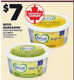 Loblaws BECEL MARGARINE, 637/800 G offer