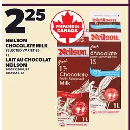 Independent Grocer NEILSON CHOCOLATE MILK offer