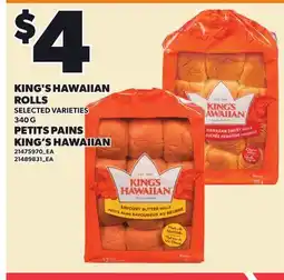 Independent Grocer KING'S HAWAIIAN ROLLS offer
