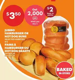 Independent Grocer JUMBO HAMBURGER OR HOT DOG BUNS, 8'S offer
