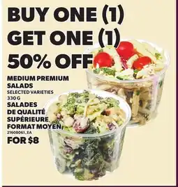 Independent Grocer MEDIUM PREMIUM SALADS offer