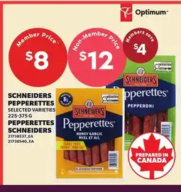 Independent Grocer SCHNEIDERS PEPPERETTES offer
