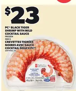 Independent Grocer PC BLACK TIGER SHRIMP WITH MILD COCKTAIL SAUCE offer