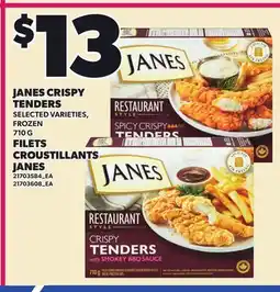 Independent Grocer JANES CRISPY TENDERS offer