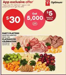 Independent Grocer PARTY PLATTERS, 592 G–1 KG offer