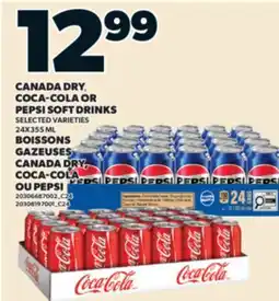 Valu-mart BOISSONS GAZEUSES CANADA DRY, COCA-COLA OU PEPSI offer