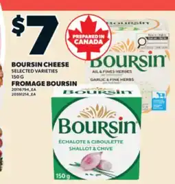 Valu-mart FROMAGE BOURSIN offer