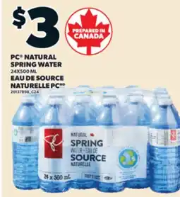Valu-mart EAU DE SOURCE NATURELLE PC offer