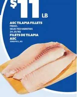 Valu-mart FILETS DE TILAPIA ASC offer