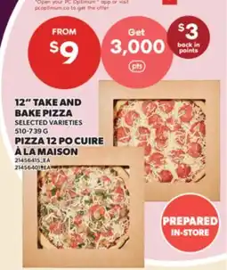 Valu-mart PIZZA 12 PO CUIRE À LA MAISON offer