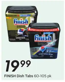 Sobeys FINISH Dish Tabs offer