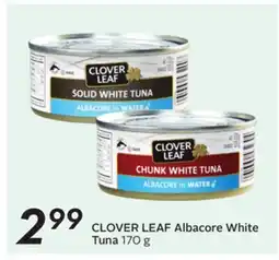 Sobeys CLOVER LEAF Albacore White Tuna offer