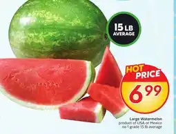 Sobeys Large Watermelon offer