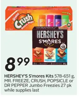 Sobeys HERSHEY'S S'mores Kits offer