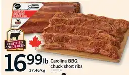 Fortinos CAROLINA BBQ CHUCK SHORT RIBS offer