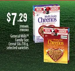 Fortinos General Mills Cereal offer