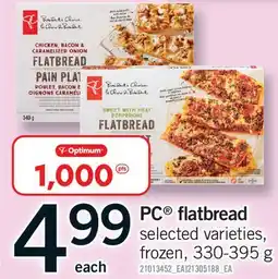 Fortinos PC FLATBREAD offer