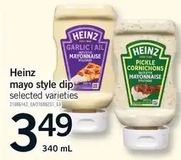 Fortinos HEINZ MAYO STYLE DIP offer