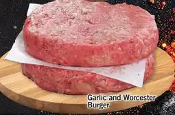 Fortinos GARLIC AND WORCESTER BURGER offer